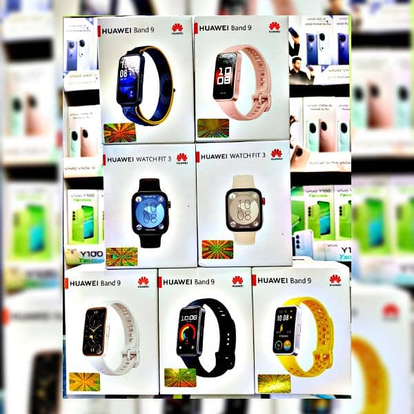 HUAWEI Watch Fit 3 / HUAWEI Band 9 Box Pack 1 Year Replacement Waranty 0