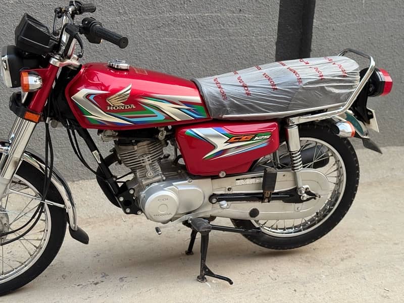 Honda 125 2023 Model Rawalpindi Number 10