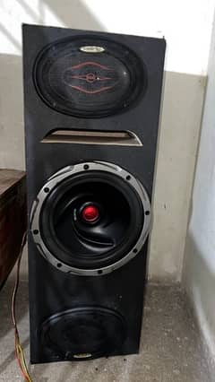 Woofer system for car