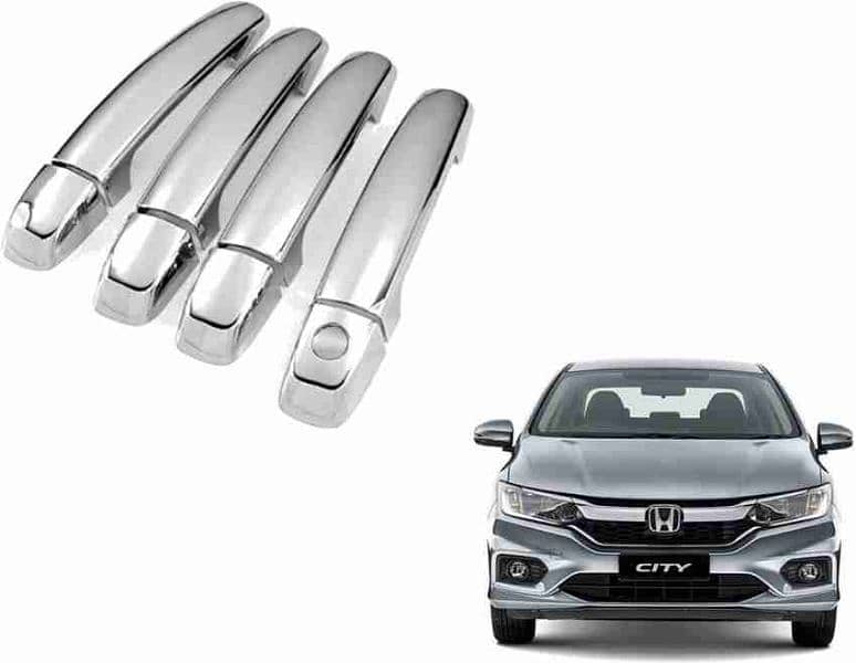 Honda City Door Handle chrome cover model 2021 to 2025 0