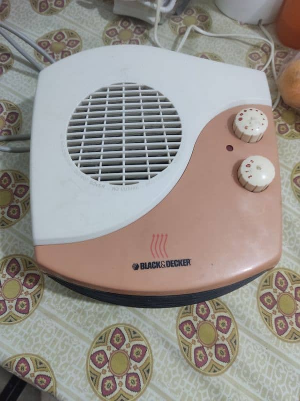 black and decker Fan Heater imported 1