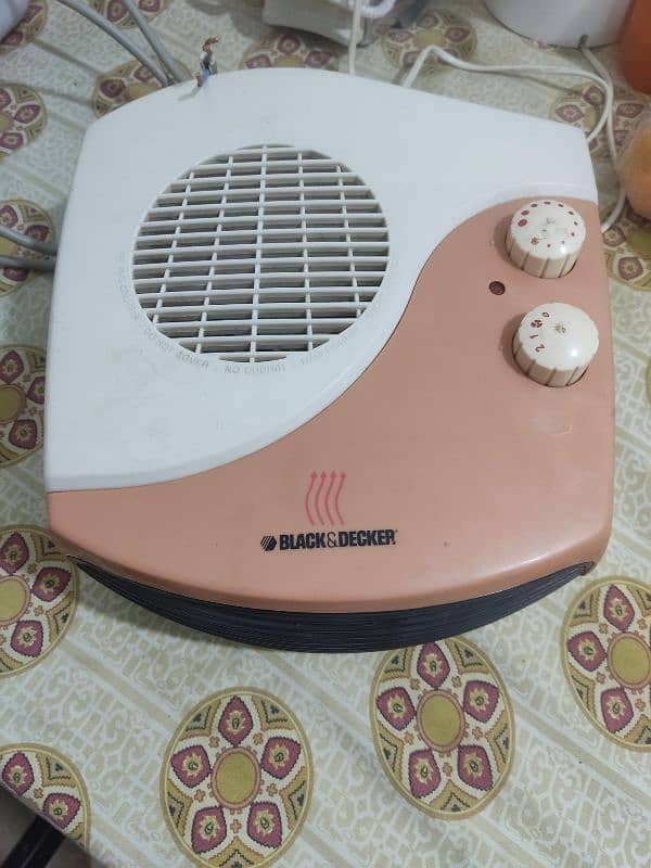 black and decker Fan Heater imported 4