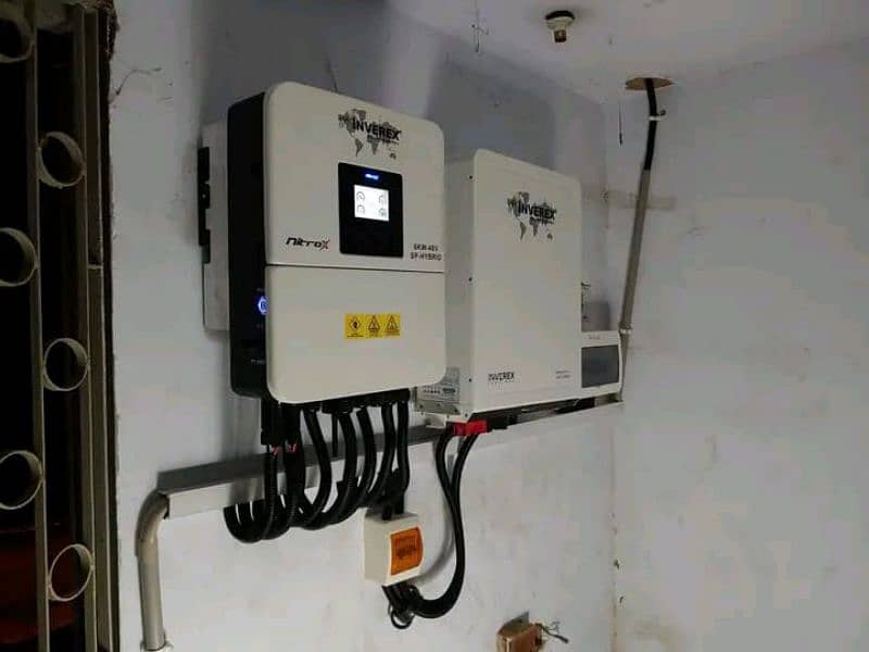 Solar Donhjin Hybrid Inverter with Lithium Battery 48V 100 Amp 0