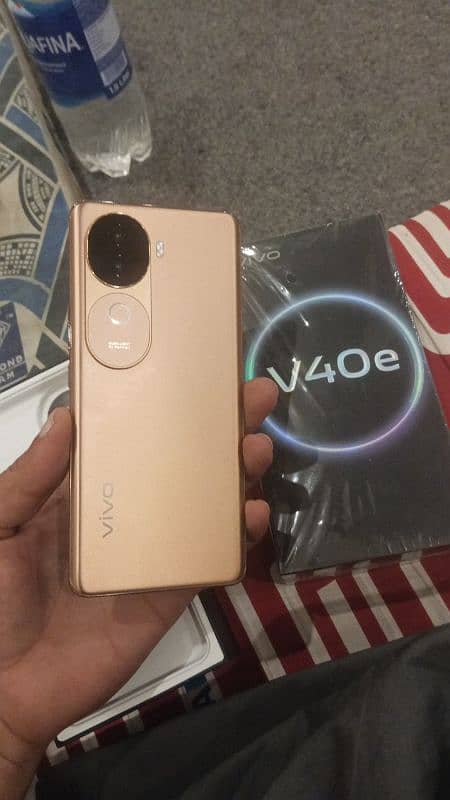 vivo v40e brand new just box open only 1hour use argent sale 1