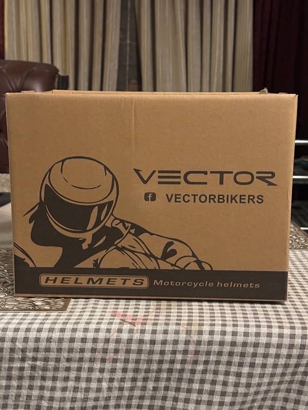 Vector DOT certified helmet 100% perfect condition with box 6