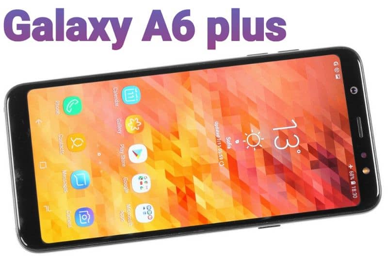 Samsung galaxy A6 + plus - full box 9.8 by 10 0