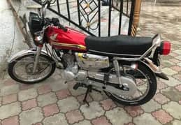 Honda cg 125 model 22/9/2021