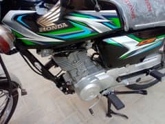 Honda 125 Hyderabad number 23 model