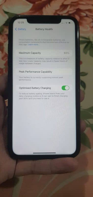 iPhone Xr 64GB non pta factory unlock 83 battery health all ok 6