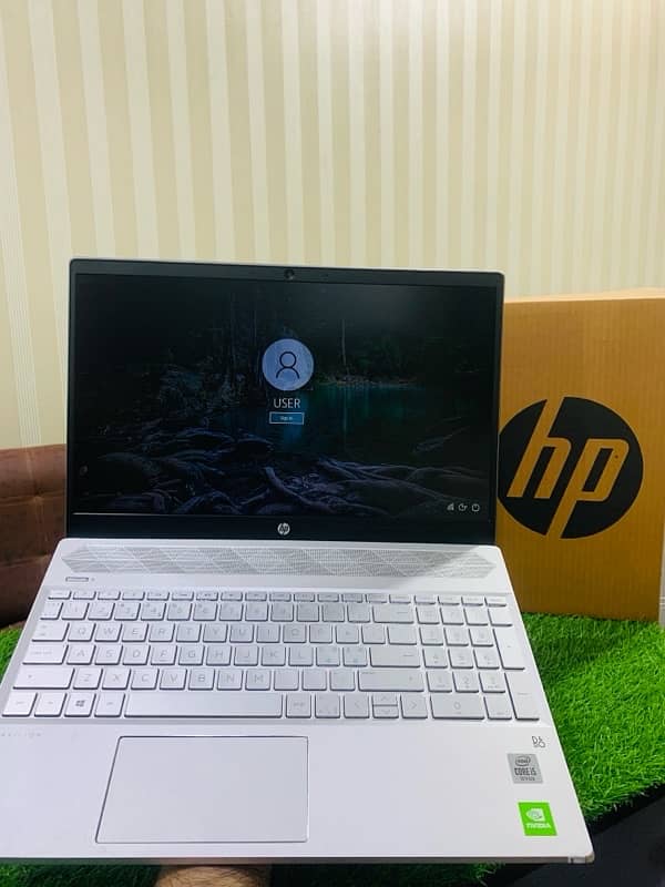 HP Pavilion 15 Laptop core i5 10TH generation 8/512 2GB graphics 3