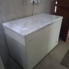 haier deep freezer big size orginal condition