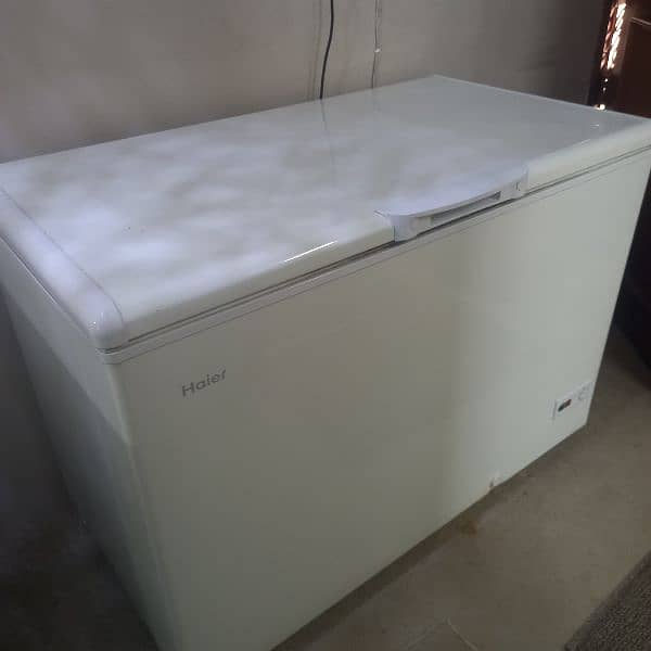 haier deep freezer big size orginal condition 1