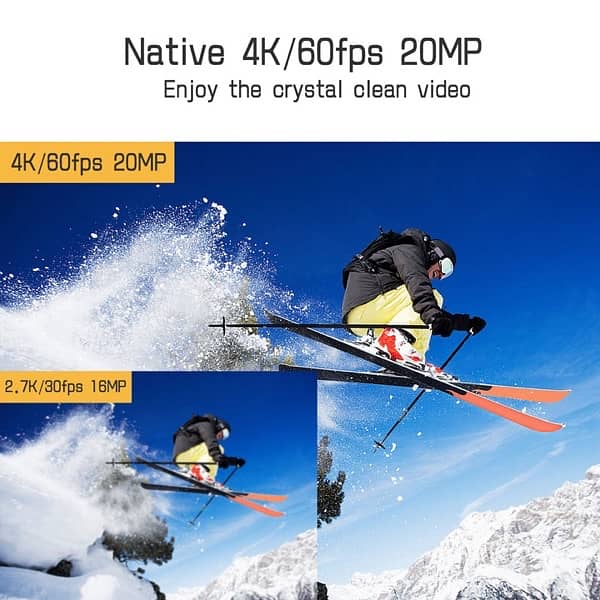 CamPark X30 Ultra HD 4K Action Camera Touch Screen Waterproof Wifi 1