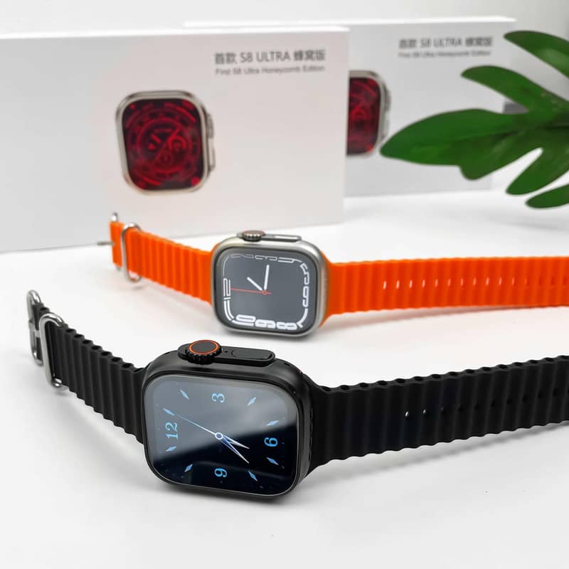 S8 Ultra 4G SIM Smartwatch 1GB RAM & 16GB ROM / Ultra Watch 2