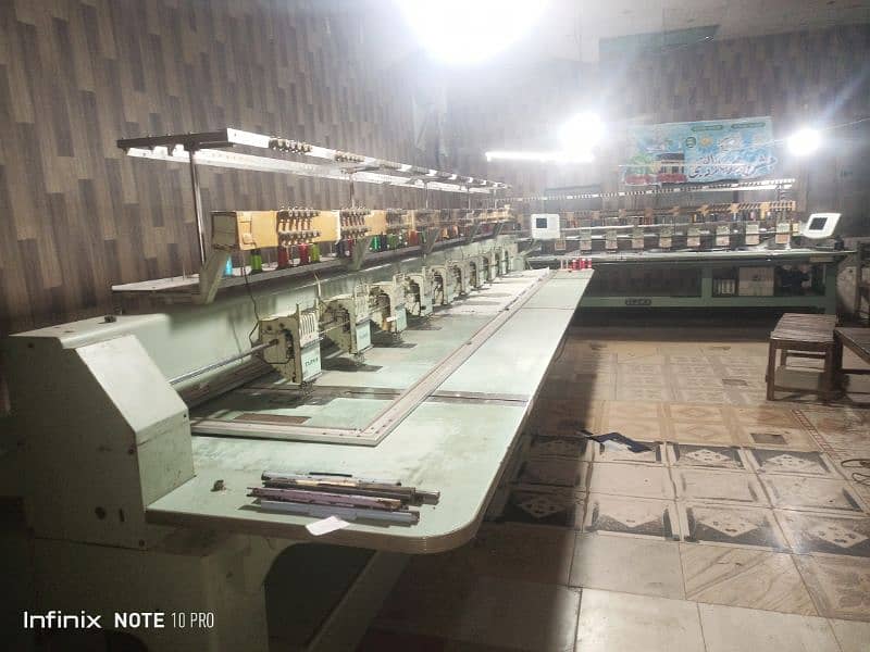 Tagima Model H available embroidery machine 1