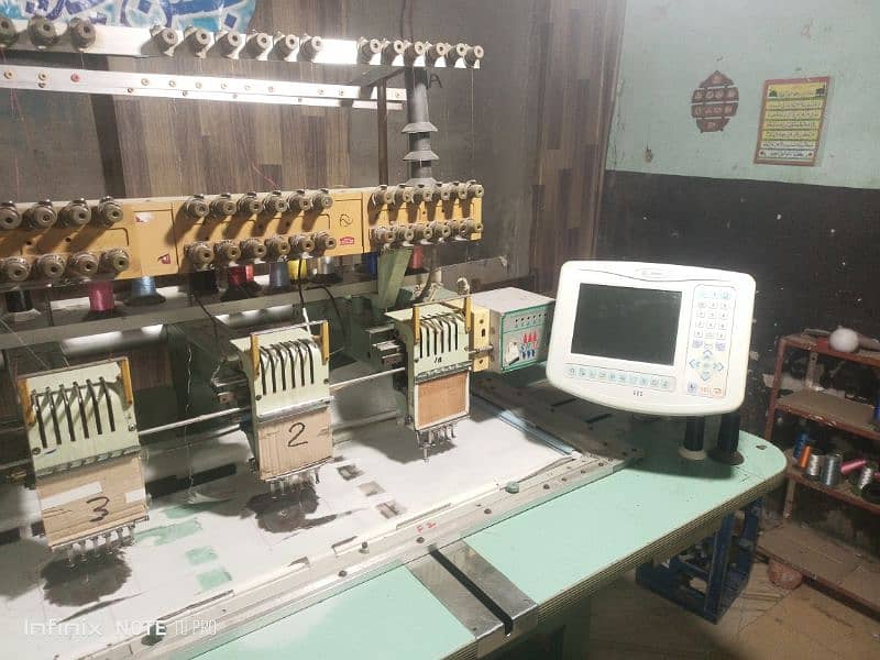 Tagima Model H available embroidery machine 4