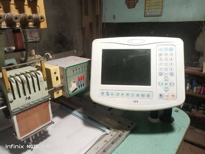 Tagima Model H available embroidery machine 7