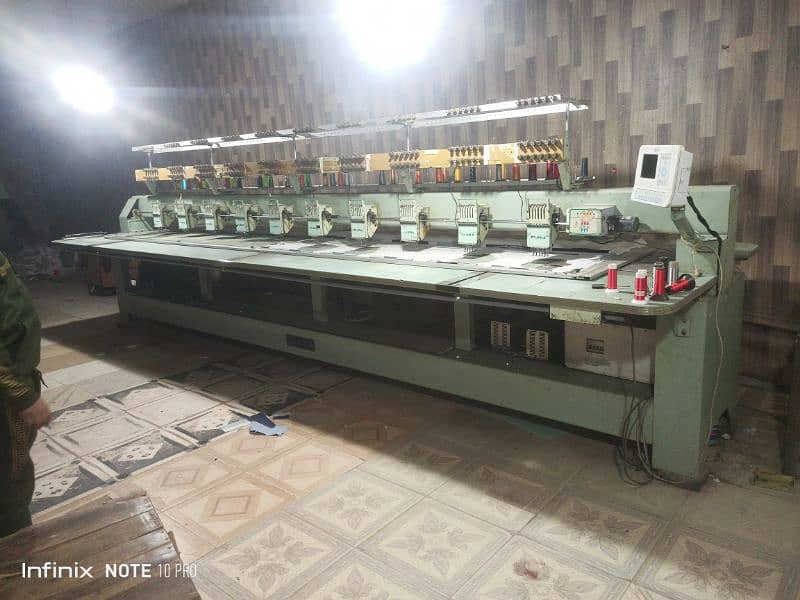 Tagima Model H available embroidery machine 8