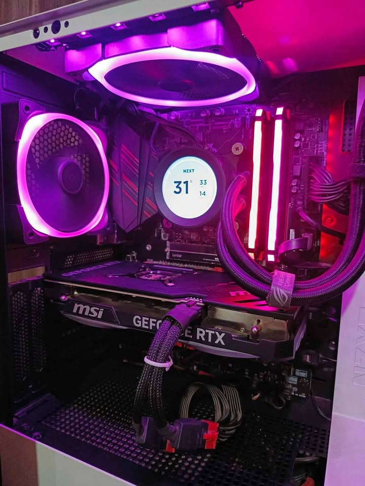 i7 9700 with box msi z390 motherboard 16GB ddr4 corsair RGB ram 10