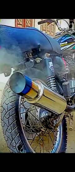 Honda 125 exhaust