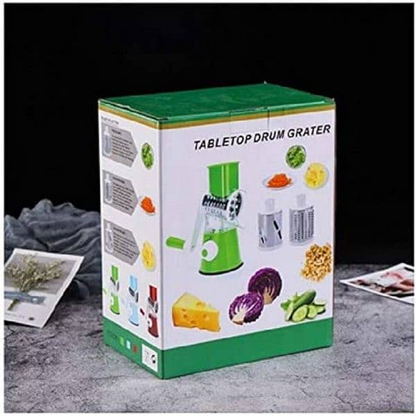 tabletop drum grater vegetable slicer 0