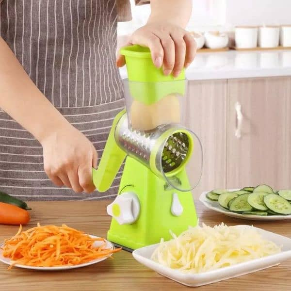 tabletop drum grater vegetable slicer 2