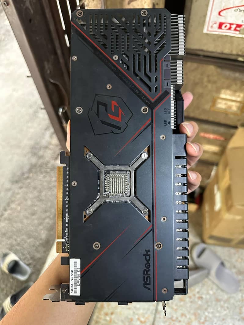 rx6700xt asrock phantom gaming sealed card rare model 1