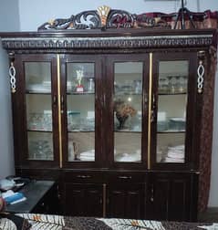 chinioti wooden showcase