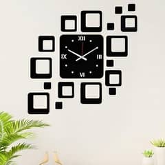 Abstract Ary Analogue wall clock ( free cash on delivery)