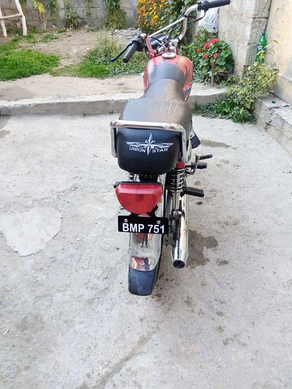 Union star bike for sale 70cc 2