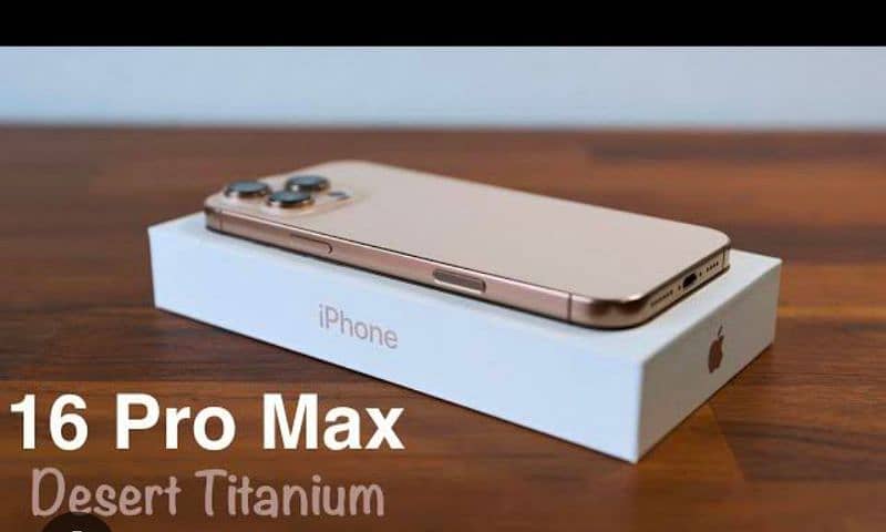 iphone 16 promax 256 desert titanium 2