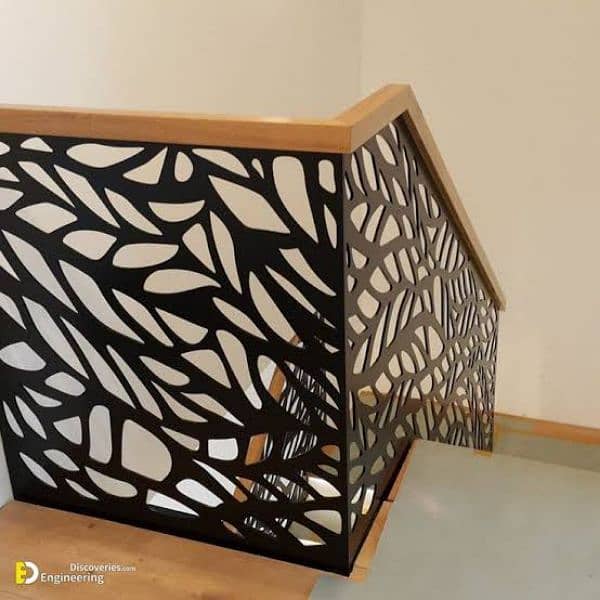 beautiful main gate cnc gate design stair glass railings cnc gate 16