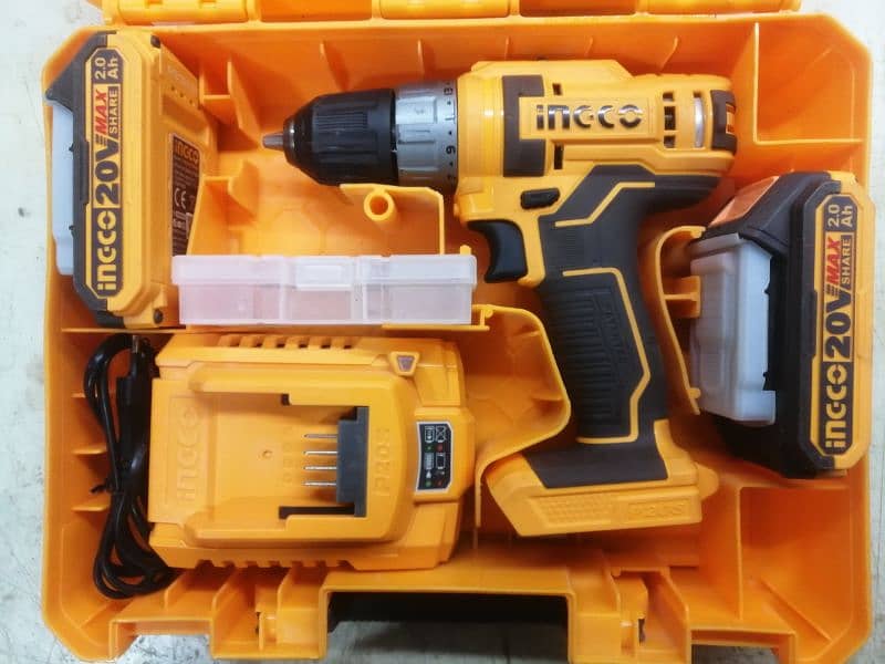 INGCO CORDLESS DRILL AND SCREWDRIVER 3