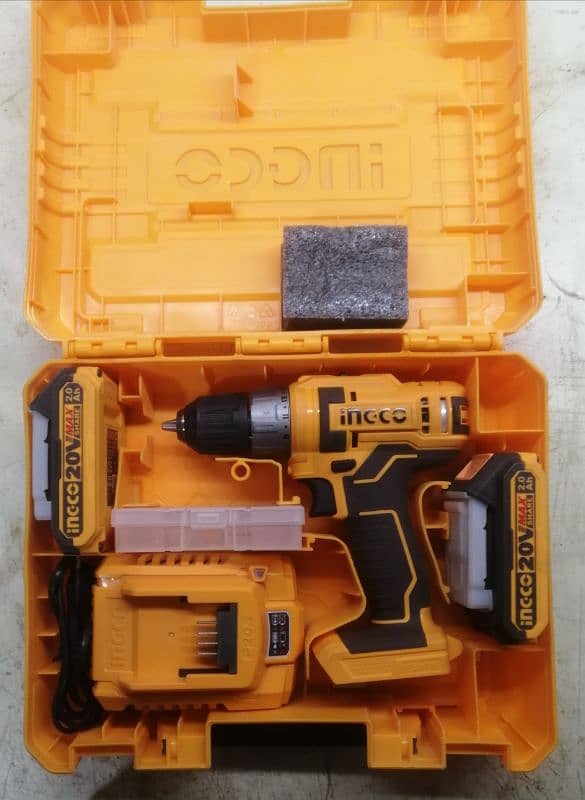 INGCO CORDLESS DRILL AND SCREWDRIVER 4