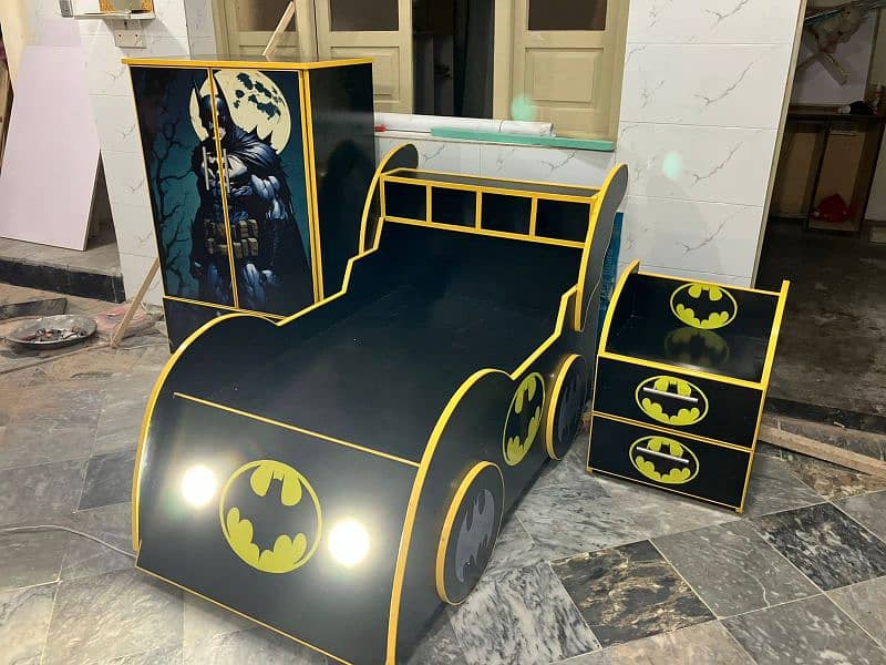 baby car bed / baby bed / baby furniture bed / baby bunk / kid car bed 1