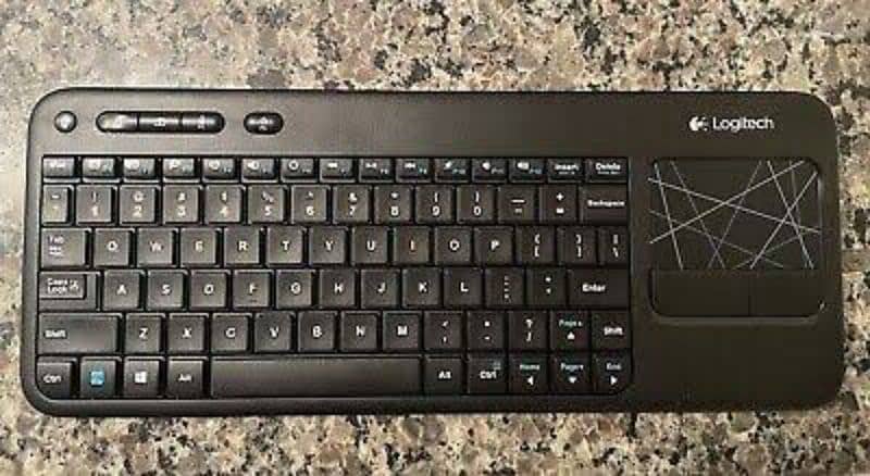 Logitech Wireless Keyboard With Touch Pad - Box Pack 0