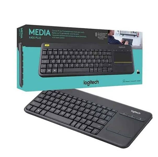 Logitech Wireless Keyboard With Touch Pad - Box Pack 3