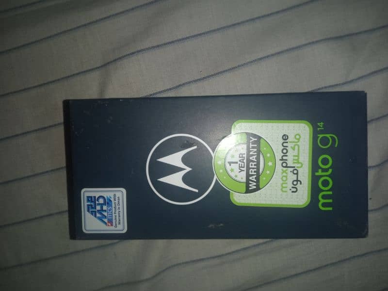 moto g 14 with box 0