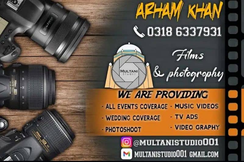 Wedding Photographer & Event Photography Videography and much more 0