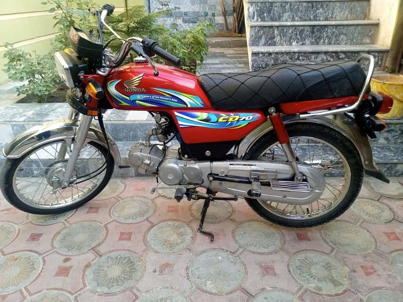 honda CD70 argent for sale 24 shape 0