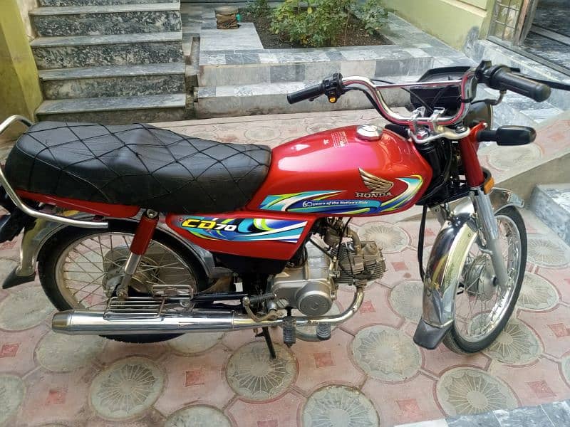 honda CD70 argent for sale 24 shape 4