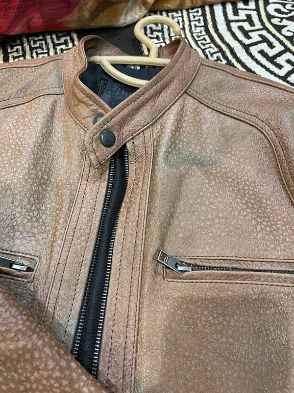 Coat  Leather New No Use Mender 1