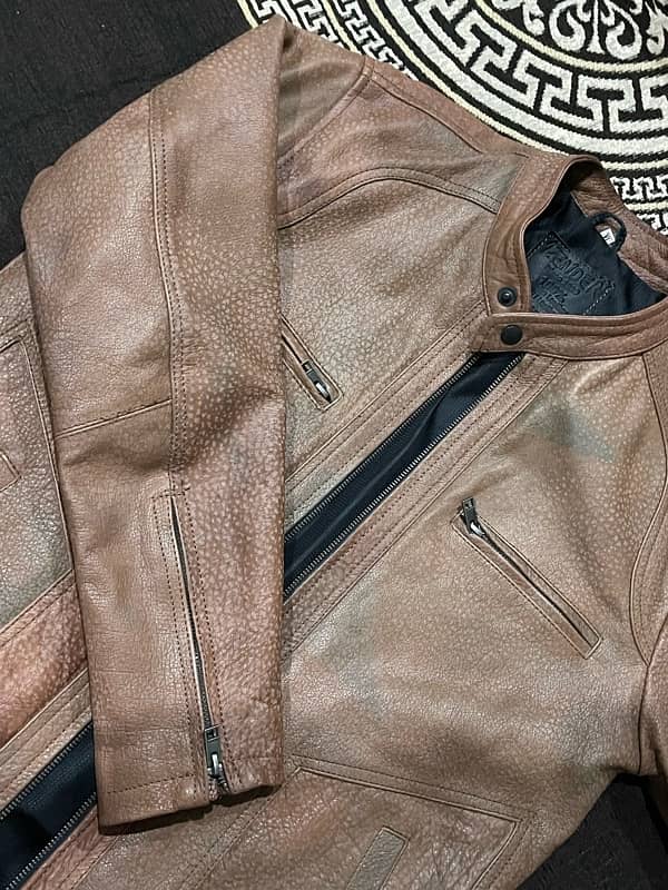 Coat  Leather New No Use Mender 2