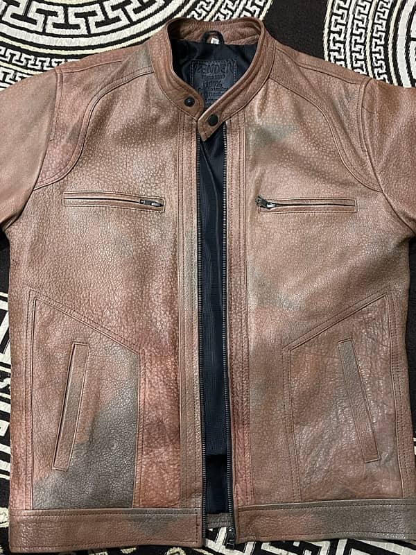 Coat  Leather New No Use Mender 3