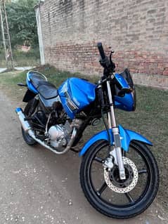 YBR 125 Blue Japanese Model