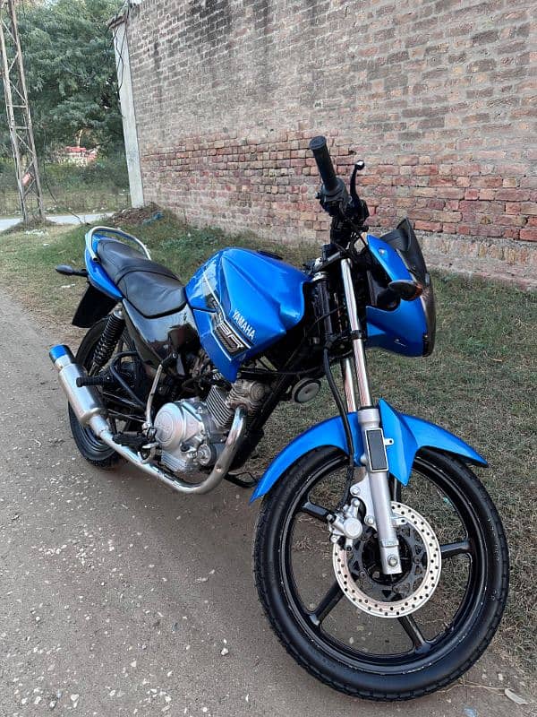 YBR 125 Blue Japanese Model 0