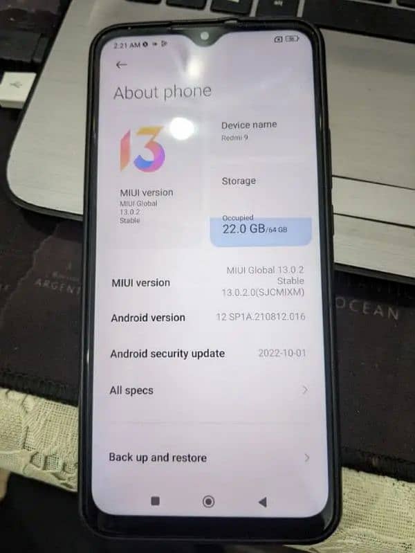 Redmi 9 box he 4/64 no exchange final 14500 0