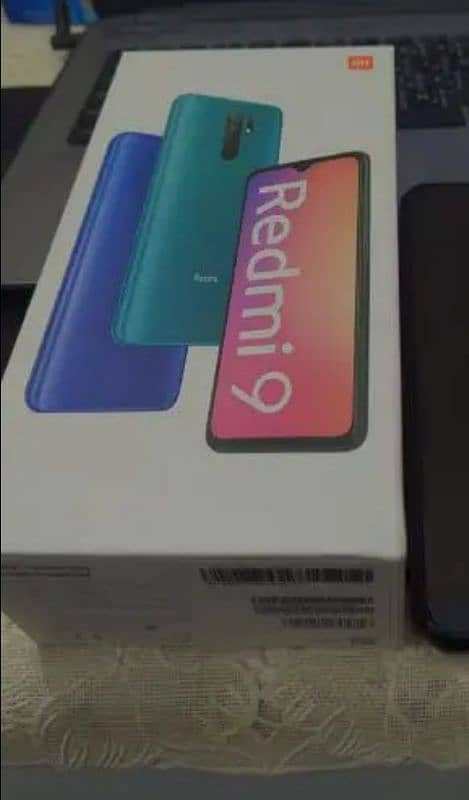 Redmi 9 box he 4/64 no exchange final 14500 3