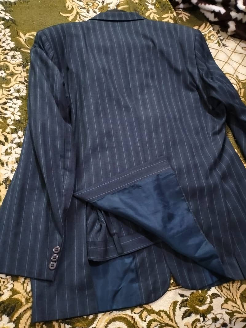 Gents Dress Suit 2 Two 3 Three Piece PC Coat Pant Tuxedo Stitched Men 6