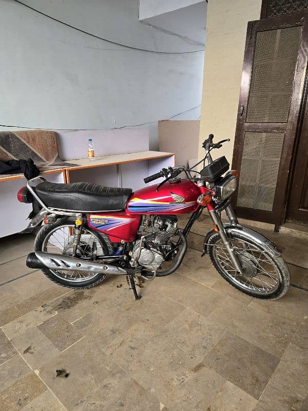 honda cg 125 2010 karachi number 0